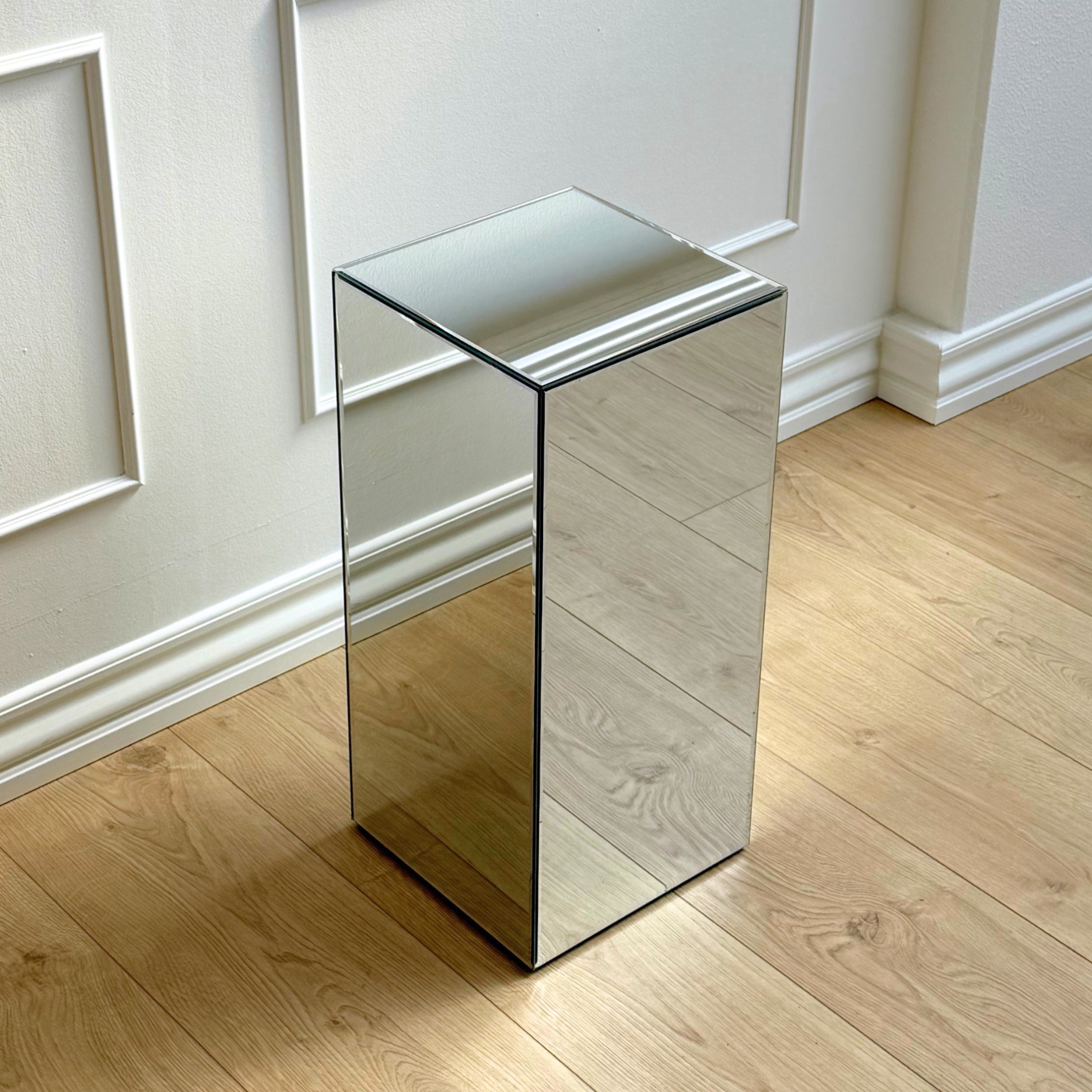 Spejlpodium H65 transparent