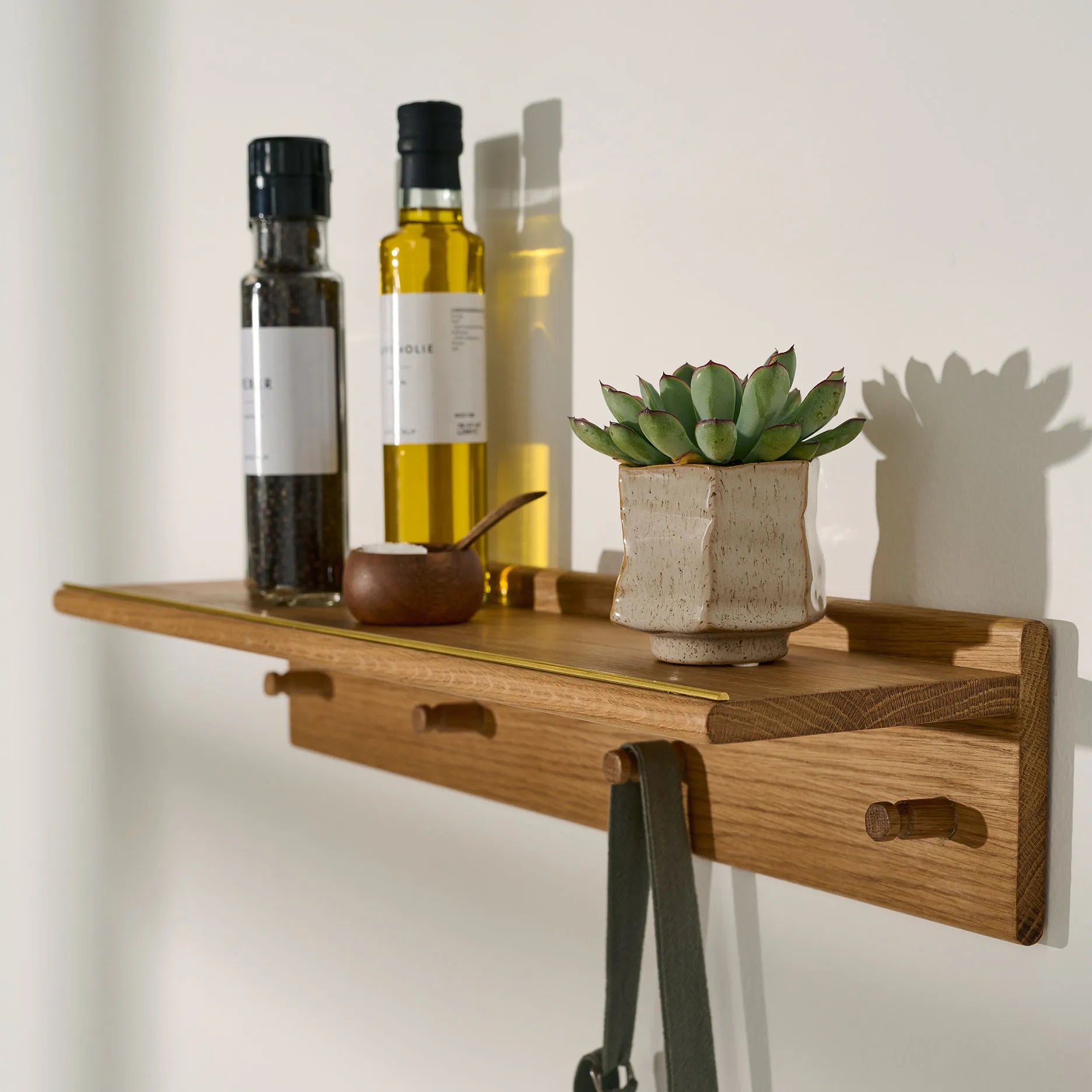 Wood II multi hylde olieret L60 cm