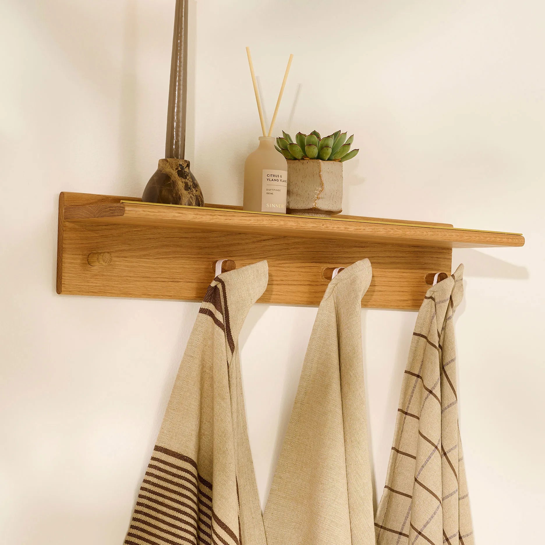 Wood II multi hylde olieret L60 cm